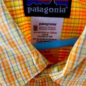 Patagonia men’s short sleeve shirt. XL. Like new.